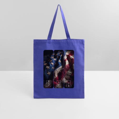 USA: Worn Stars and Stripes - Tote Bag