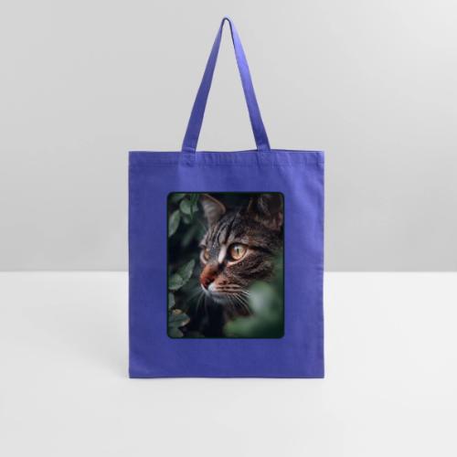 Tabby Cat Jungle Eyes Design - Tote Bag