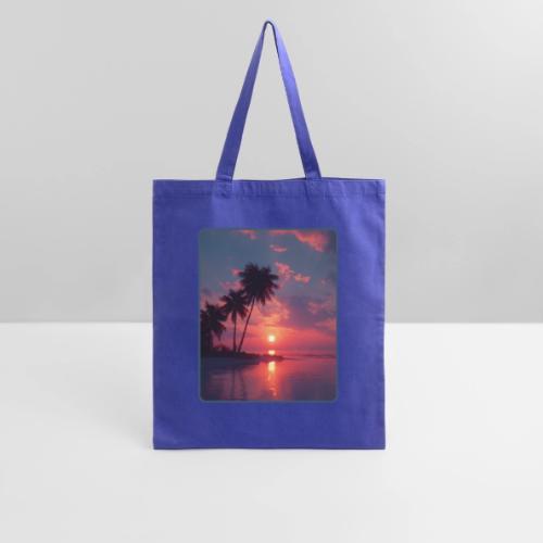 Tropical Sunset Ocean Reflection Design - Tote Bag