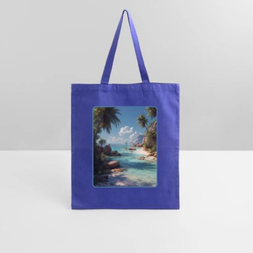 Tropical Island Paradise Ocean Design - Tote Bag