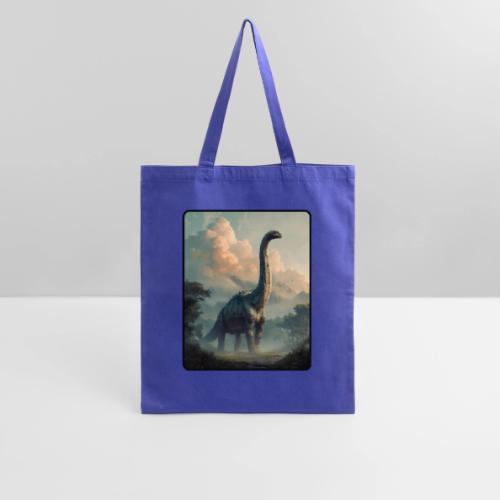 Brachiosaurus Prehistoric Scene Design - Tote Bag