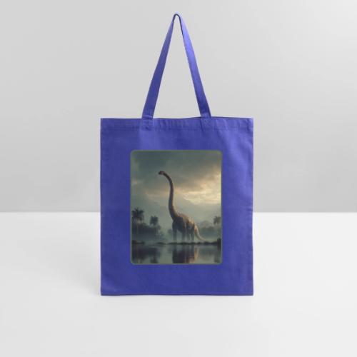 Brachiosaurus Misty Lake Design - Tote Bag
