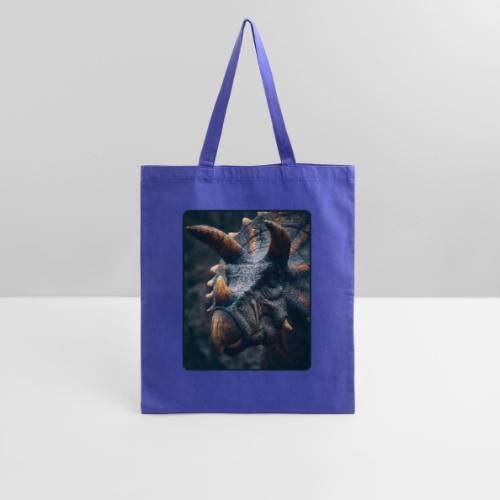Triceratops Detailed Portrait Design - Tote Bag