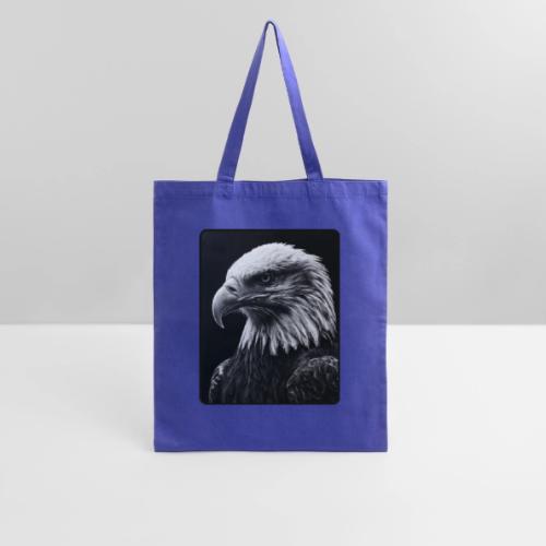 Black White Bald Eagle Design - Tote Bag