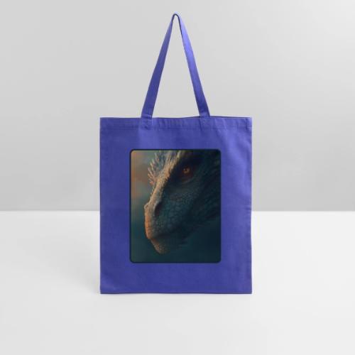 Golden Eye Dragon Close-Up Design - Tote Bag