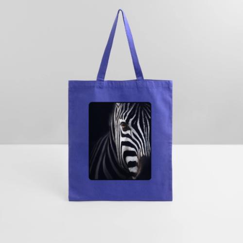 Zebra High Contrast Portrait Design - Tote Bag