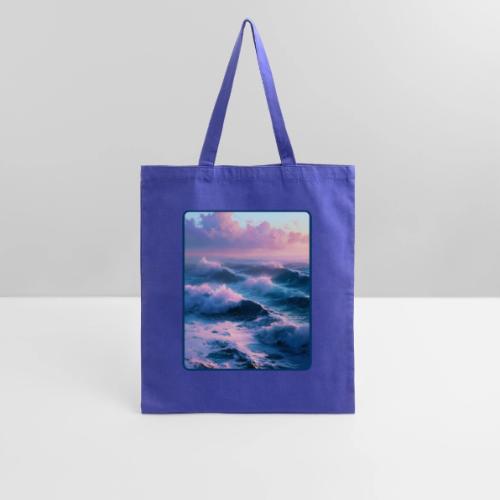Dreamy Pastel Ocean Sunset Art - Tote Bag