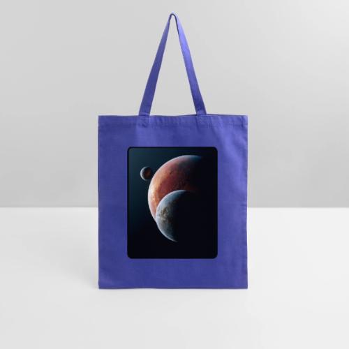 Three Planets Deep Space Design - Tote Bag