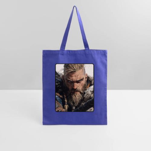 Fierce Viking Warrior Portrait - Tote Bag