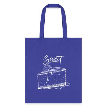 Sweet Slice - Tote Bag - royal blue - Front