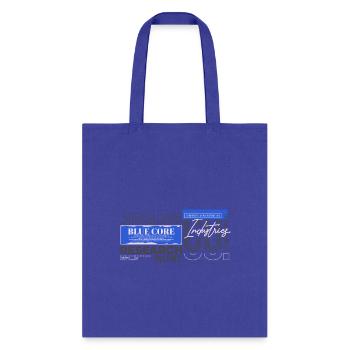 Modern Blue Core: Denim Elegance - Tote Bag - royal blue - Front