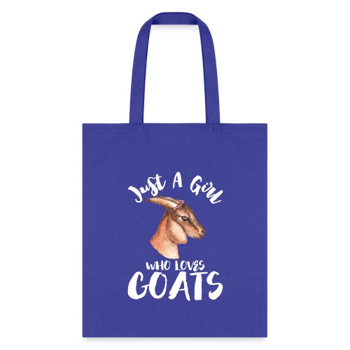 Just A Girl Who Loves Goats Tshirt - Tote Bag