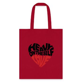 Heavy On The Self Love - heavy On The Self Love - Tote Bag - red - Front