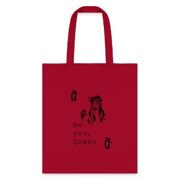 Be You Queen - Tote Bag - red - Front