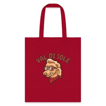 VAL DI SOLE T-shirt Holiday mode - Tote Bag - red - Front