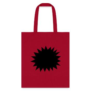 speech bubbles 1 - Tote Bag - red - Front