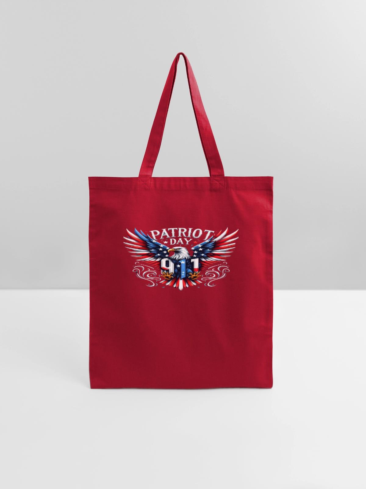Patriot Day 911" - Tote Bag - red - Front