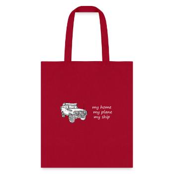 LandCruiser 70 Series trooby carrier - Tote Bag - red - Front