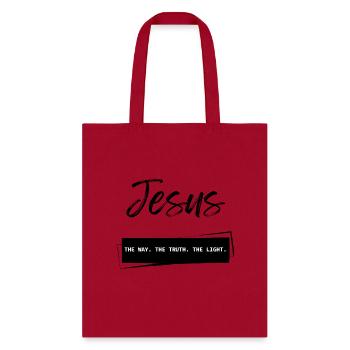 Jesus - Tote Bag - red - Front