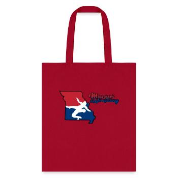 Missouri Wrestling - Tote Bag - red - Front