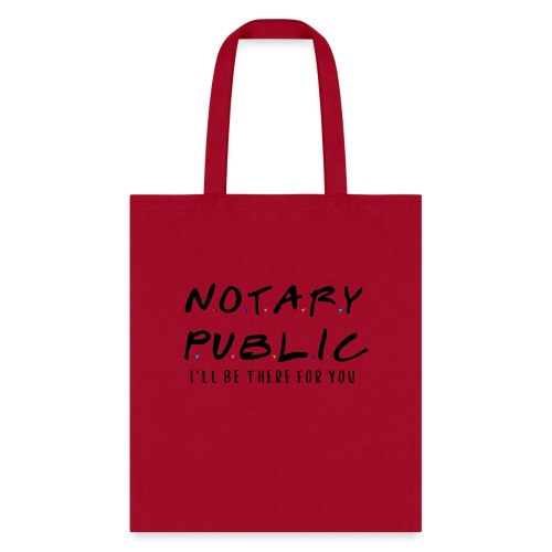 Notary Public (FRIENDS THEME) - Tote Bag