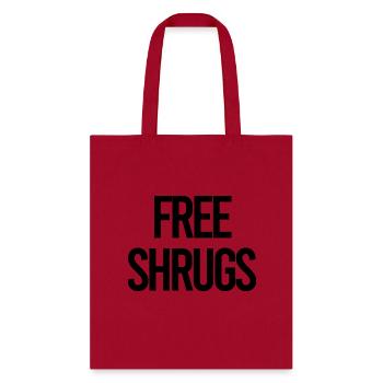 Free Shrugs - Tote Bag - red - Front