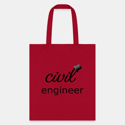 The Civil Civil Engineer 🎩 - Tote Bag