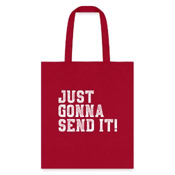 Just Gonna Send It Snowmobile Offroad - Tote Bag - red - Front