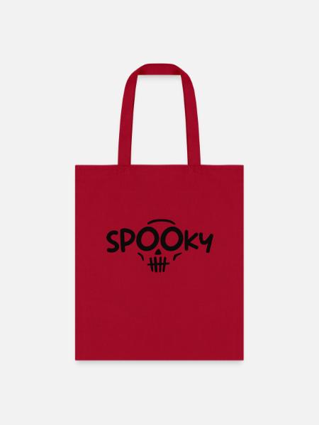 Spooky - Tote Bag - red