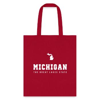 Michigan - Tote Bag - red - Front