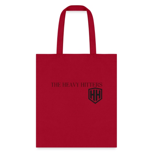 Heavy Hitters black logo - Tote Bag