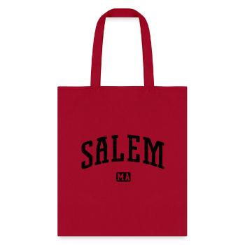 Salem Massachusetts - Tote Bag - red - Front