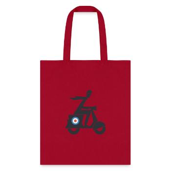 scooter - Tote Bag - red - Front
