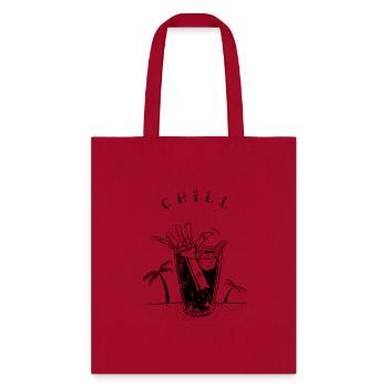 Chill - Tote Bag - red - Front