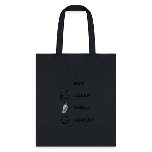 Eat, sleep, shell, repeat - Tote Bag