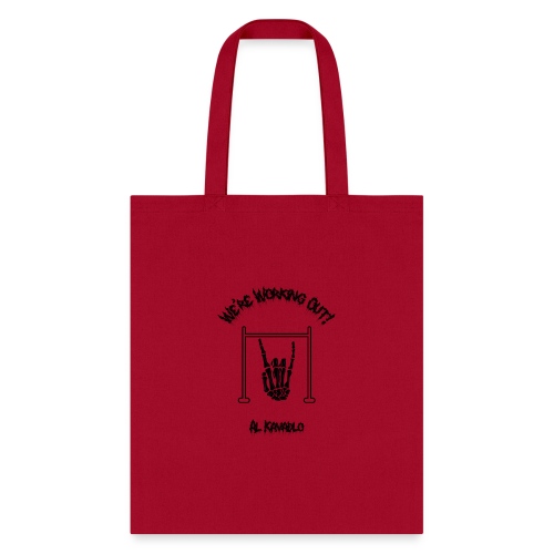 We're Working Out! Heavy Metal Hand - Tote Bag