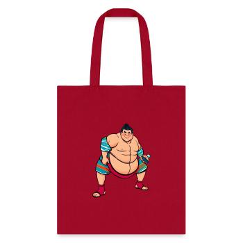sumo wrestling - Tote Bag - red - Front
