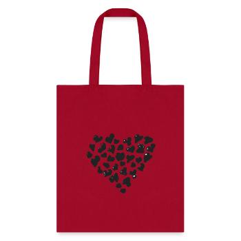 Heart, Heart Icon, Heart Symbol, Red Heart, Love - Tote Bag - red - Front