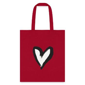 Heart, Heart Icon, Heart Symbol, Red Heart, Love - Tote Bag - red - Front
