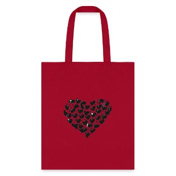Heart, Heart Icon, Heart Symbol, Red Heart, Love - Tote Bag - red - Front