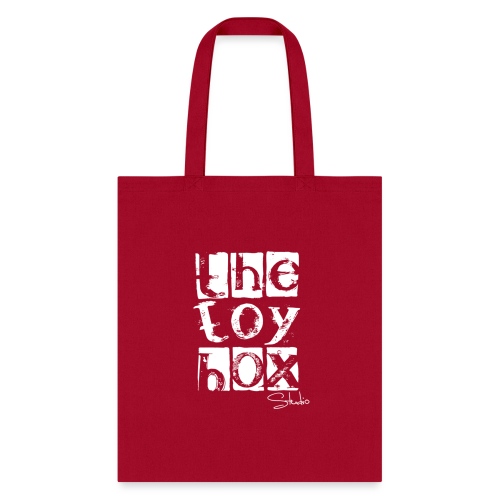 The Toy box Studio - White Logo - Tote Bag