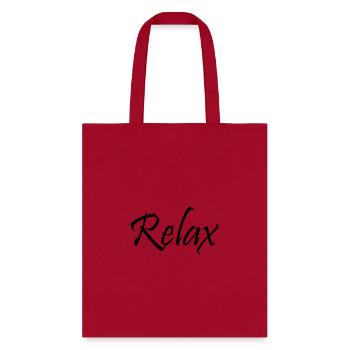 Just relax - Tote Bag - red - Front