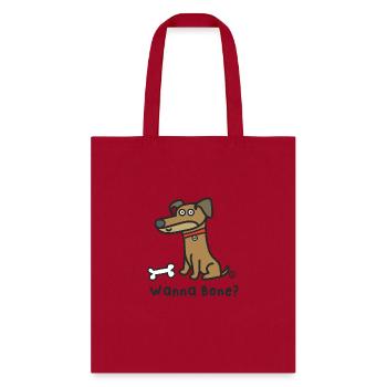 Wanna Bone - Tote Bag - red - Front