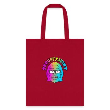 Scruffy Logo - Tote Bag - red - Front