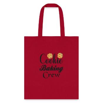 Cookie Baking Crew 1 - Tote Bag - red - Front