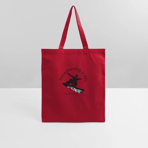Snowboarding is Life 002 - Tote Bag