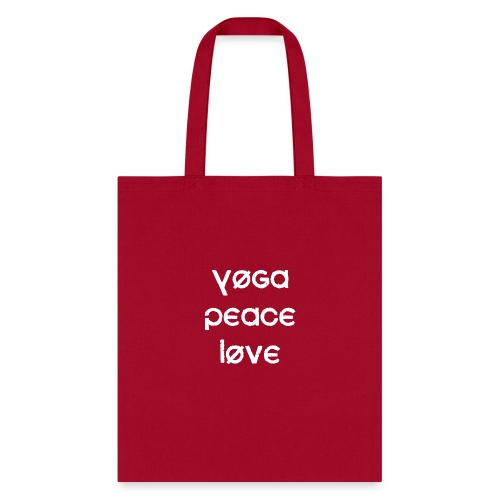 Yoga Peace Love - Tote Bag