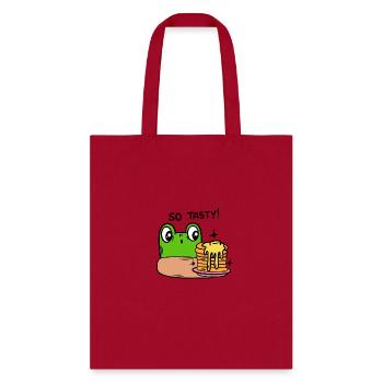 So tasty. - Tote Bag - red - Front