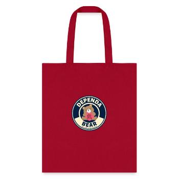 DependaBear on Twitch - Tote Bag - red - Front
