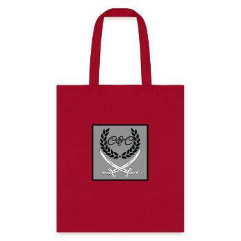cut&conquer - Tote Bag - red - Front